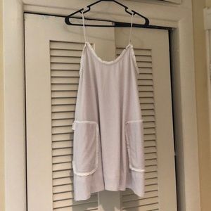 Zara TRF dress. Tan/beige.